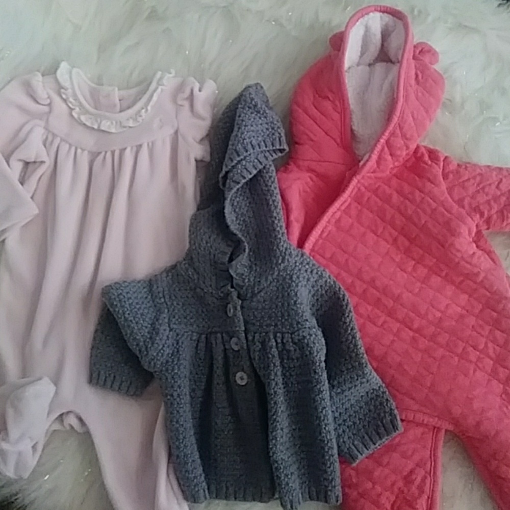 Raulph Lauren, Carter's Baby girls bundle 3 month